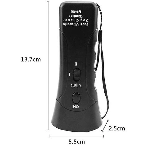 Pet Gentle Ultrasonic Dog Antiaboiement Trainer Led Light Chaser Device – Image 3