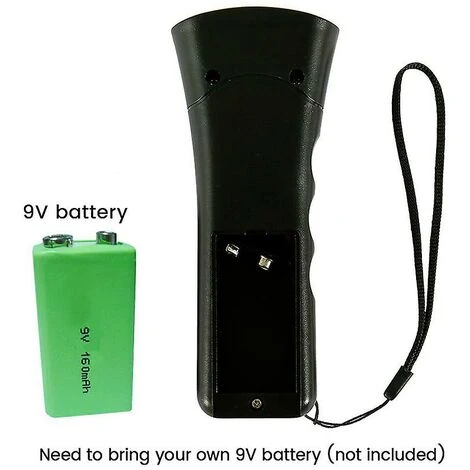 Pet Gentle Ultrasonic Dog Antiaboiement Trainer Led Light Chaser Device – Image 4