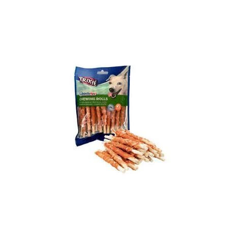 Trixie Denta Fun Chicken Chewing Rolls 12 Cm, 30 Pcs/240 G – Image 2