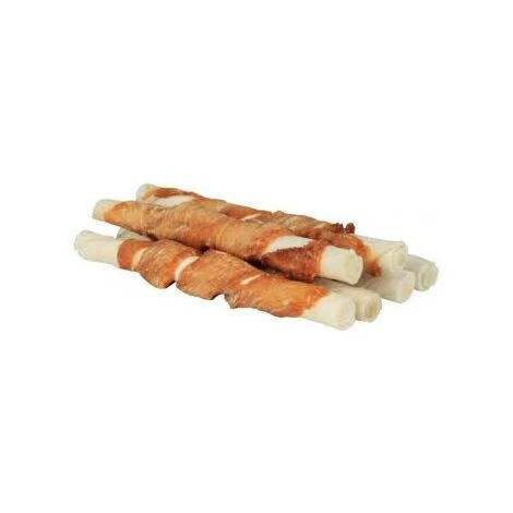Trixie Denta Fun Chicken Chewing Rolls 12 Cm, 30 Pcs/240 G – Image 3