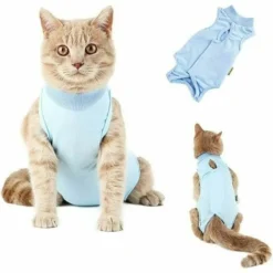 Vêtements De Récupération Chirurgicale Pour Chat Gilet De Blessure Médicale Protection Anti-fuite Pour Chien Chat Petit Animal M