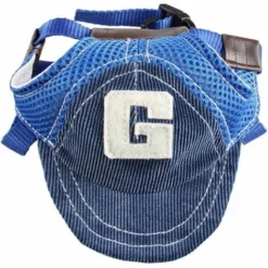 Bleu, L-Casquette Tendance Pour Chien, Protection Du Soleil En été, Pour Chiens Petits, Moyens Et Grands