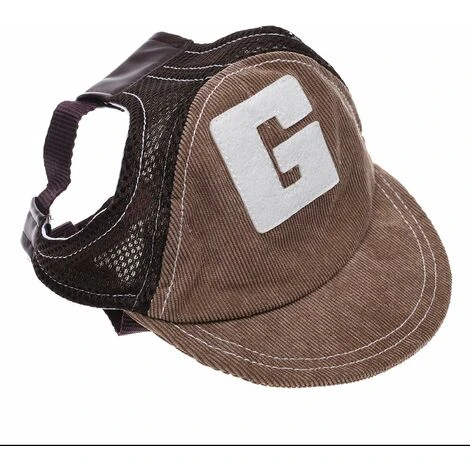 Bleu, L-Casquette Tendance Pour Chien, Protection Du Soleil En été, Pour Chiens Petits, Moyens Et Grands – Image 2