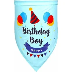 Collier Pour Chien Bandanas De Chien Chat Anniversaire, Collier Bavoirs En Coton Triangulaires Écharpe Ajustable Lavable Réversibles Accessoires De Costume Animal De Compagnie