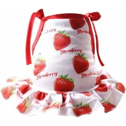 Chien Robe Chiot DĂ©bardeur Jupe Chat Pet Party Imprimer Robe VĂȘtements S, Chien VĂȘtements D'Ă©tĂ© Rouge