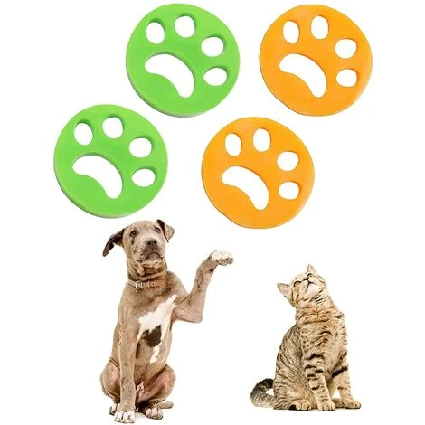 épilateur Pour Animaux De Compagnie 4 Pièces épilateur Pour Animaux De Compagnie Pour La Lessive épilateur Pour Animaux De Compagnie Pour La Lessive Pour Poils De Chien Fourrure De Chat Et Tous Les An – Image 2