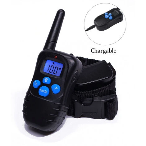 Collier De Dressage De Chien à Distance étanche Et Rechargeable Pour Chien Avec Bip Vibrant Collier De Dressage Obéissance De Chien électrique Pour Chiens De Toutes Tailles – Image 2