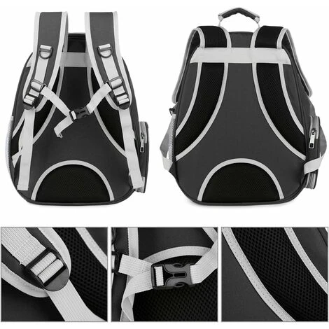 Sac À Dos Pour Chien De Transport Pour Animaux De Compagnie Pour Chiens Et Chats Sacs À Dos Jusqu'À Environ 12 Kg – Image 4