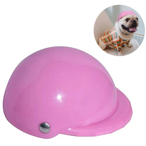 Casque Pour Chien De Compagnie Casque Pour Chien Pour Chiot Chihuahua Chiens Aveugles Motocyclettes Vélo Activités De Plein Air Pour Protéger La Tête Protection Contre Le Soleil Et La Pluie Fourniture – Image 2
