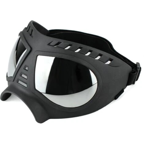 Lunettes De Protection Pour Chiens Moyennes à Grandes Lunettes De Soleil UV Pour Chiens Coupe-vent Et Neige à Monture Souple Pour La Protection Des Yeux Des Chiens à Long Museau