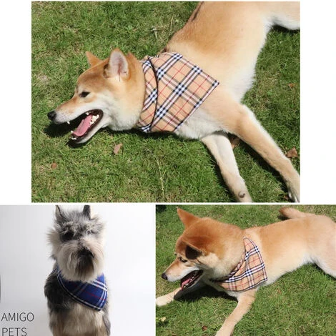 Bandana Pour Chien, Foulard Triangle En Coton Lavable Pour Chiens, Chats, Animaux De Compagnie, Accessoires Réglables – Image 5