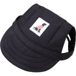 Casquette De Baseball Pour Chien, Chien Réglable En Plein Air Sport Sun Protection Baseball Hat Cap Visor Sunbonnet Outfit Avec Trous D'oreille