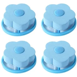 Épilateur Pour Poils D'animaux Pour Blanchisserie, Machine à Laver, Filtre à Cheveux, Lot De 4