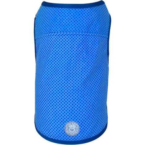 GF Pet ElastoFit Ice Vest - Gilet Réfrigérant Pour Chien- Refroidissement Pour Les Chiens- Taille S Veste De Refroidissement Longueur Du Dos 33cm- Bleu