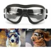 Lunettes De Chien Lunettes De Soleil Pour Animaux De Compagnie Protection Oculaire Imperméable Coupe-Vent Pour Chien De Grande Et Moyenne Taille - Clair
